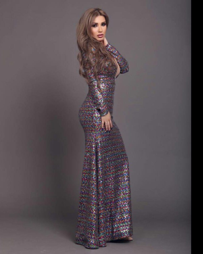 Silver gown, 2018 — Roni Eid